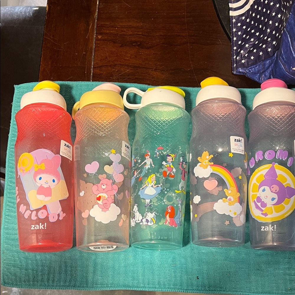 Zak! Designs Kids Water Bottles - Assorted Colors